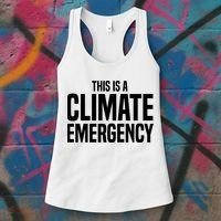 This Is A Climate Emergency Women's Tank Top thumb 3