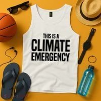 This Is A Climate Emergency Tank Top thumb 4