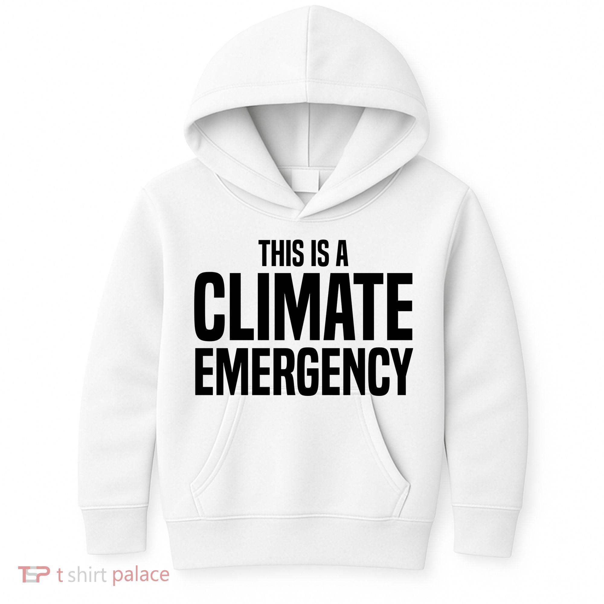 This Is A Climate Emergency Kids Hoodie