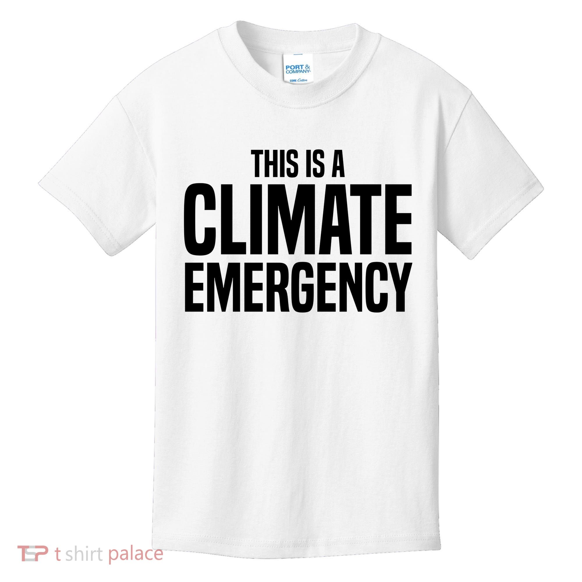 This Is A Climate Emergency Kids T-Shirt