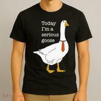 Today IM A Serious Goose Silly Goose T-Shirt thumb 3