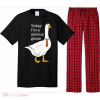 Today IM A Serious Goose Silly Goose Pajama Set thumb 0