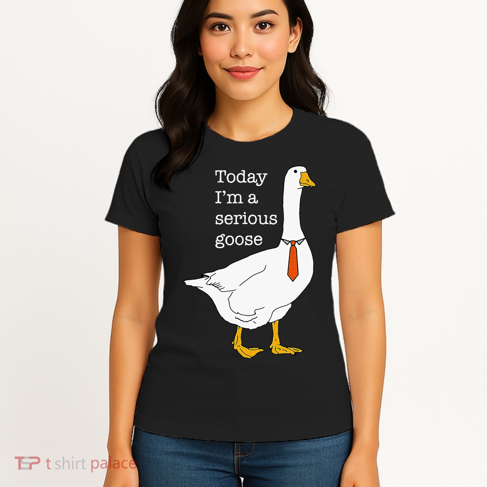 Today IM A Serious Goose Silly Goose Women's T-Shirt