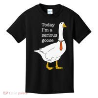 Today IM A Serious Goose Silly Goose Kids T-Shirt thumb 0