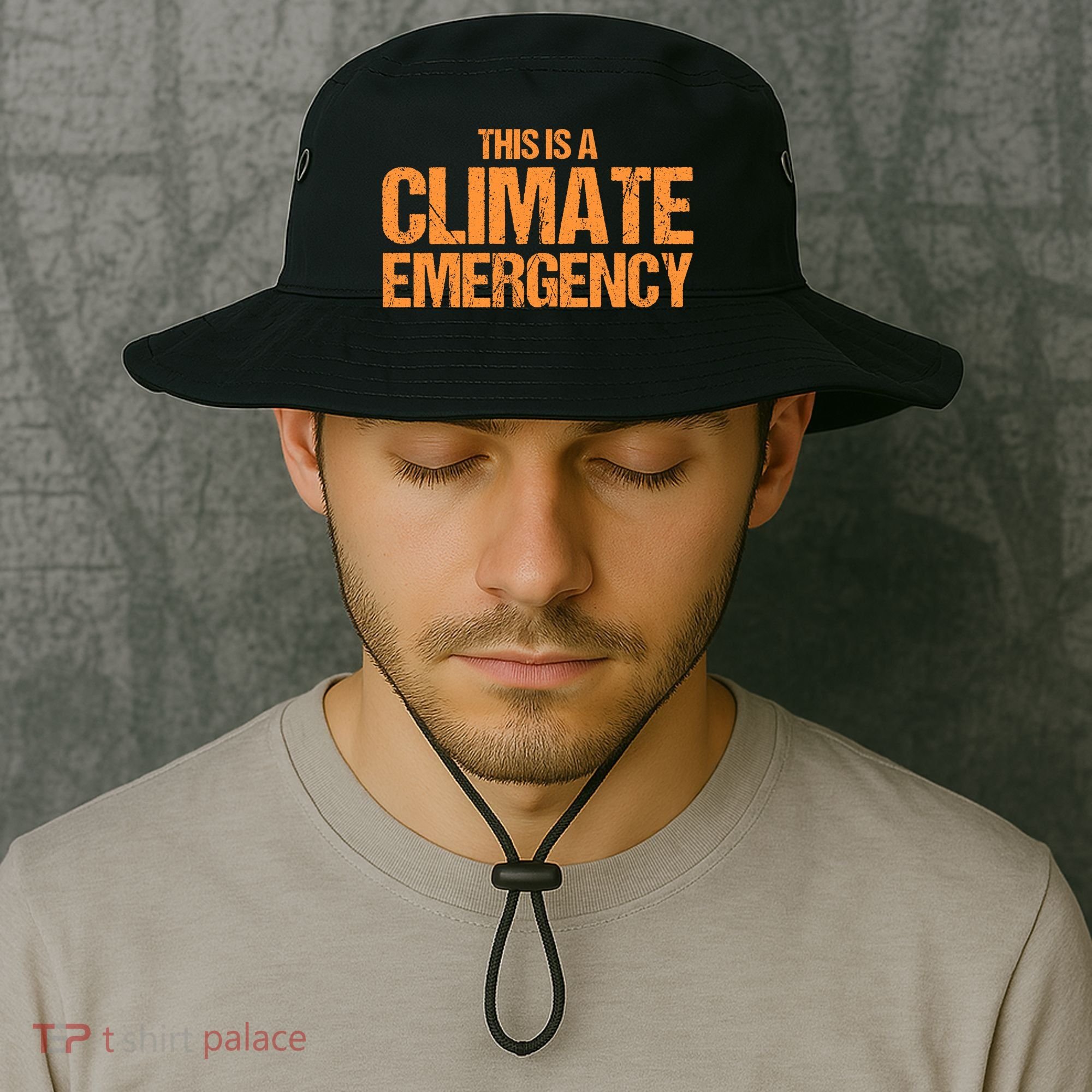 This Is A Climate Emergency Bucket Hat