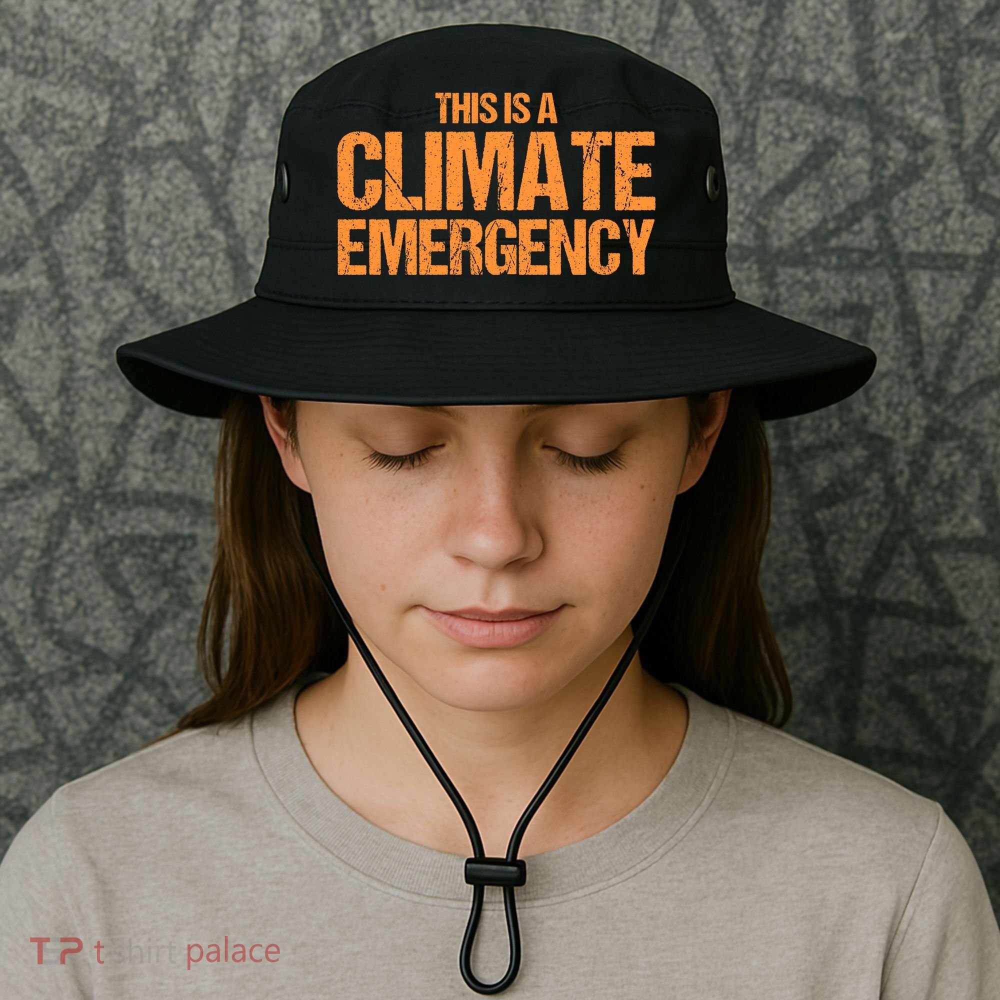 This Is A Climate Emergency Bucket Hat