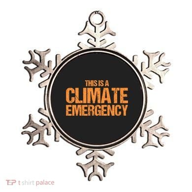 This Is A Climate Emergency Ornament