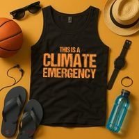 This Is A Climate Emergency Tank Top thumb 4