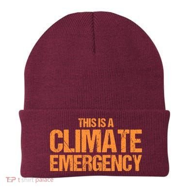 This Is A Climate Emergency Beanie