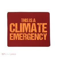 This Is A Climate Emergency Mousepad thumb 0