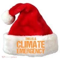 This Is A Climate Emergency Santa Hat thumb 0