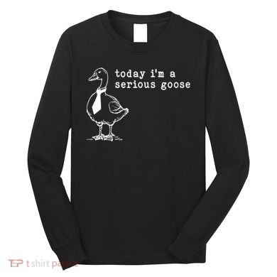 Today IM A Serious Goose Long Sleeve Shirt
