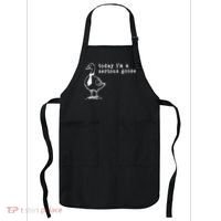 Today IM A Serious Goose Apron thumb 0