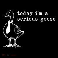 Today IM A Serious Goose Toddler Hoodie thumb 2
