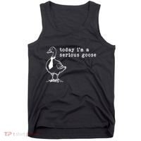 Today IM A Serious Goose Tank Top thumb 0