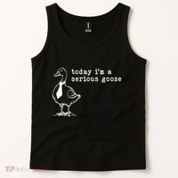 Today IM A Serious Goose Tank Top thumb 2