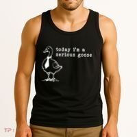 Today IM A Serious Goose Tank Top thumb 3