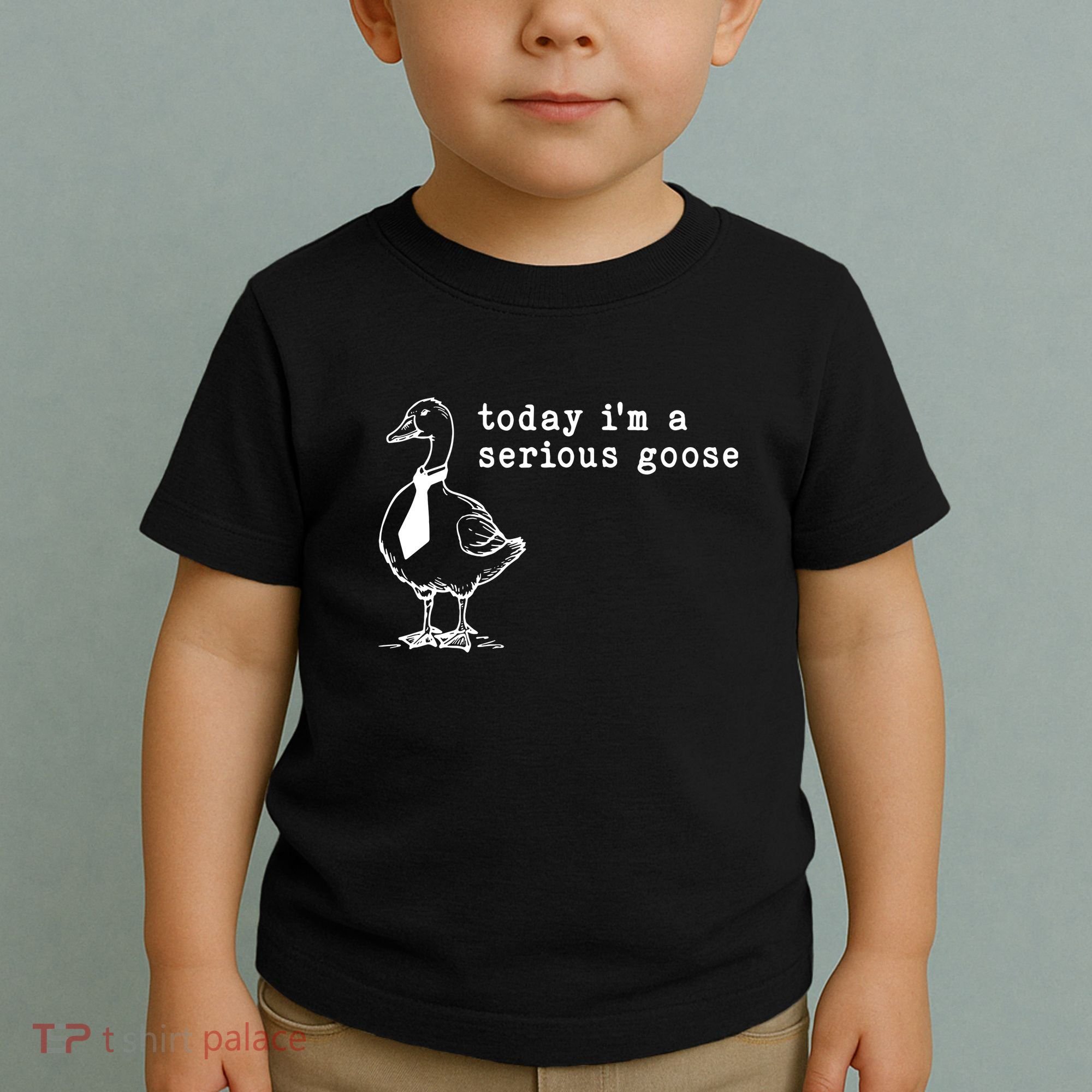 Today IM A Serious Goose Toddler T-Shirt