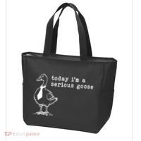 Today IM A Serious Goose Tote Bag thumb 3
