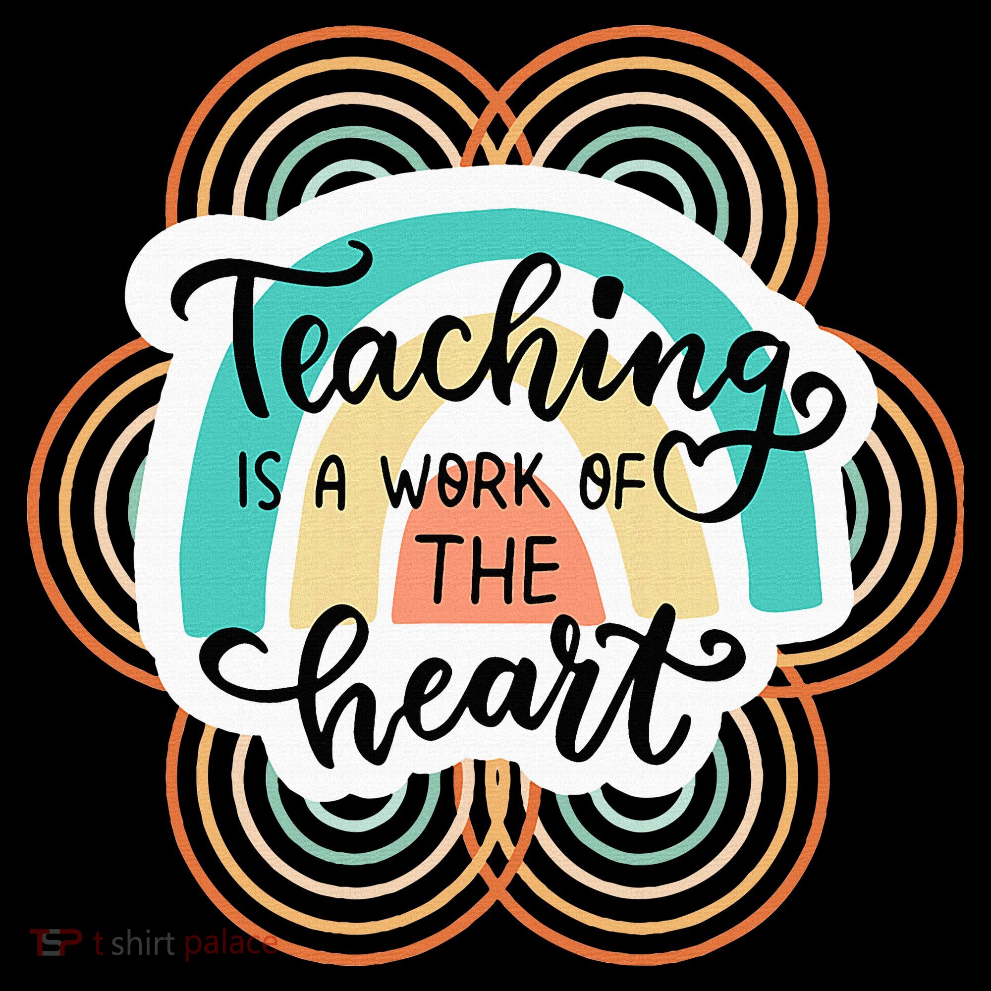 Teaching Is A Work Of The Heart Women's Hoodie