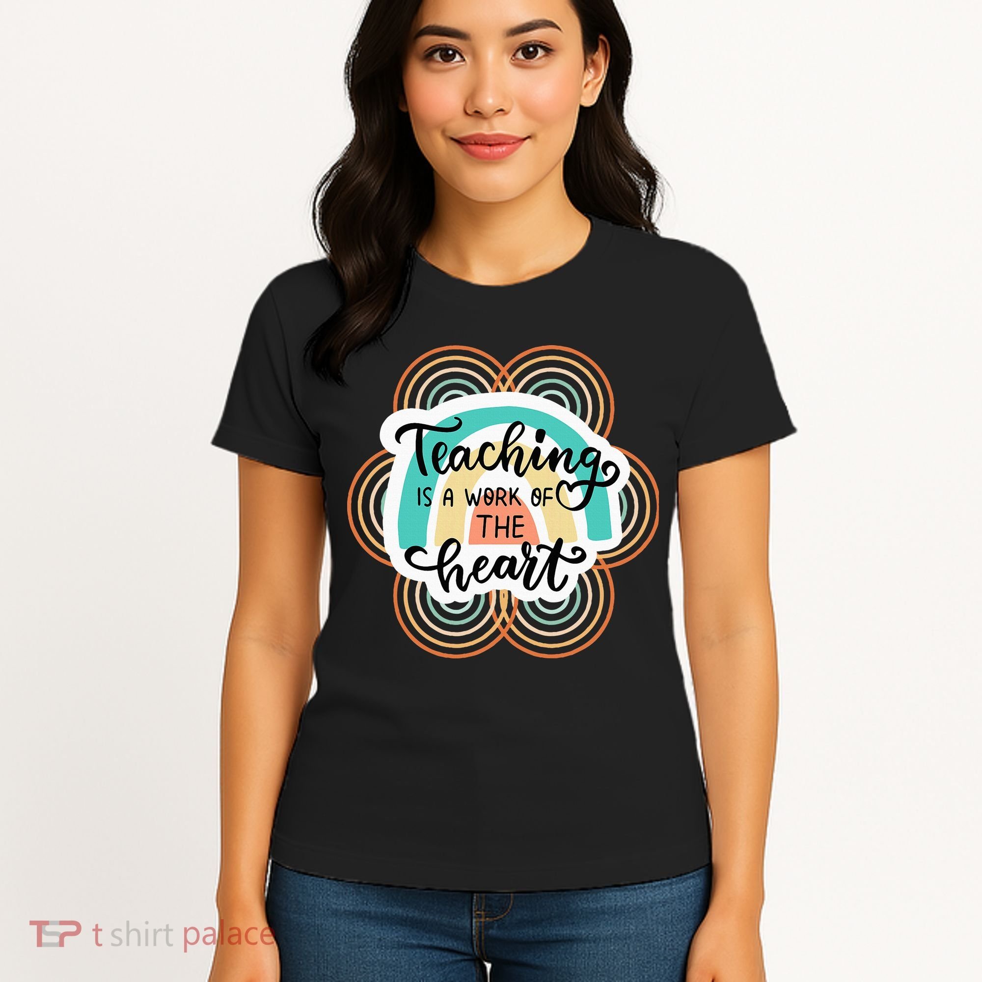 Teaching Is A Work Of The Heart Women's T-Shirt