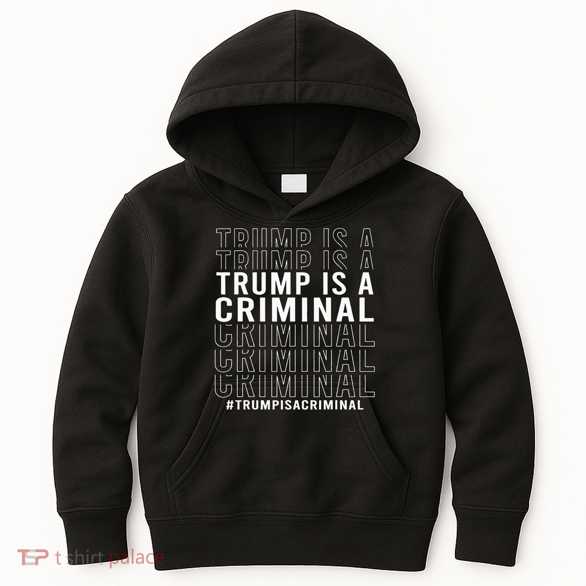 Trump Is A Criminal Trump For Prison Kids Hoodie