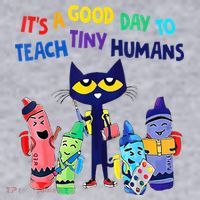 Teacher It's A Good Day To Teach Tiny Humans Women's Sweatshirt thumb 2