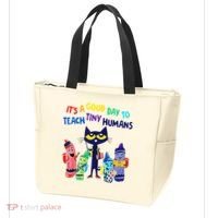Teacher It's A Good Day To Teach Tiny Humans Tote Bag thumb 3