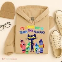 Teacher It's A Good Day To Teach Tiny Humans Hoodie thumb 4
