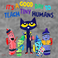 Teacher It's A Good Day To Teach Tiny Humans Toddler Hoodie thumb 2