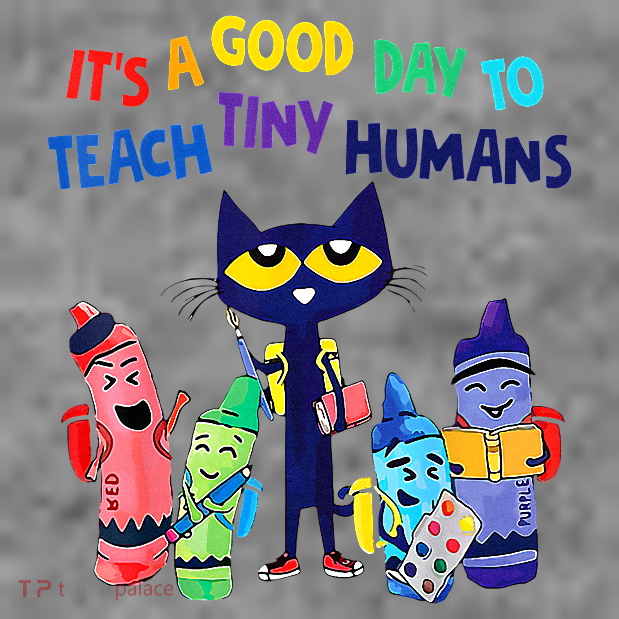 Teacher It's A Good Day To Teach Tiny Humans Toddler Hoodie