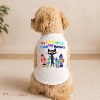 Teacher It's A Good Day To Teach Tiny Humans Doggie Tank thumb 2