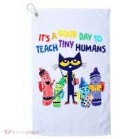 Teacher It's A Good Day To Teach Tiny Humans Golf Towel thumb 0