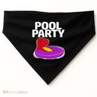 Tgiftrex In A Floater Pool Party Cool Gift USA-Made Doggie Bandana thumb 0