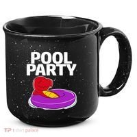 Tgiftrex In A Floater Pool Party Cool Gift 15oz Campfire Ceramic Mug thumb 0