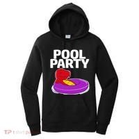 Tgiftrex In A Floater Pool Party Cool Gift Women's Hoodie thumb 0