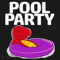Tgiftrex In A Floater Pool Party Cool Gift Ornament thumb 1
