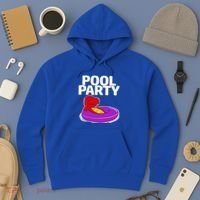 Tgiftrex In A Floater Pool Party Cool Gift Hoodie thumb 3