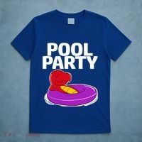 Tgiftrex In A Floater Pool Party Cool Gift T-Shirt thumb 5
