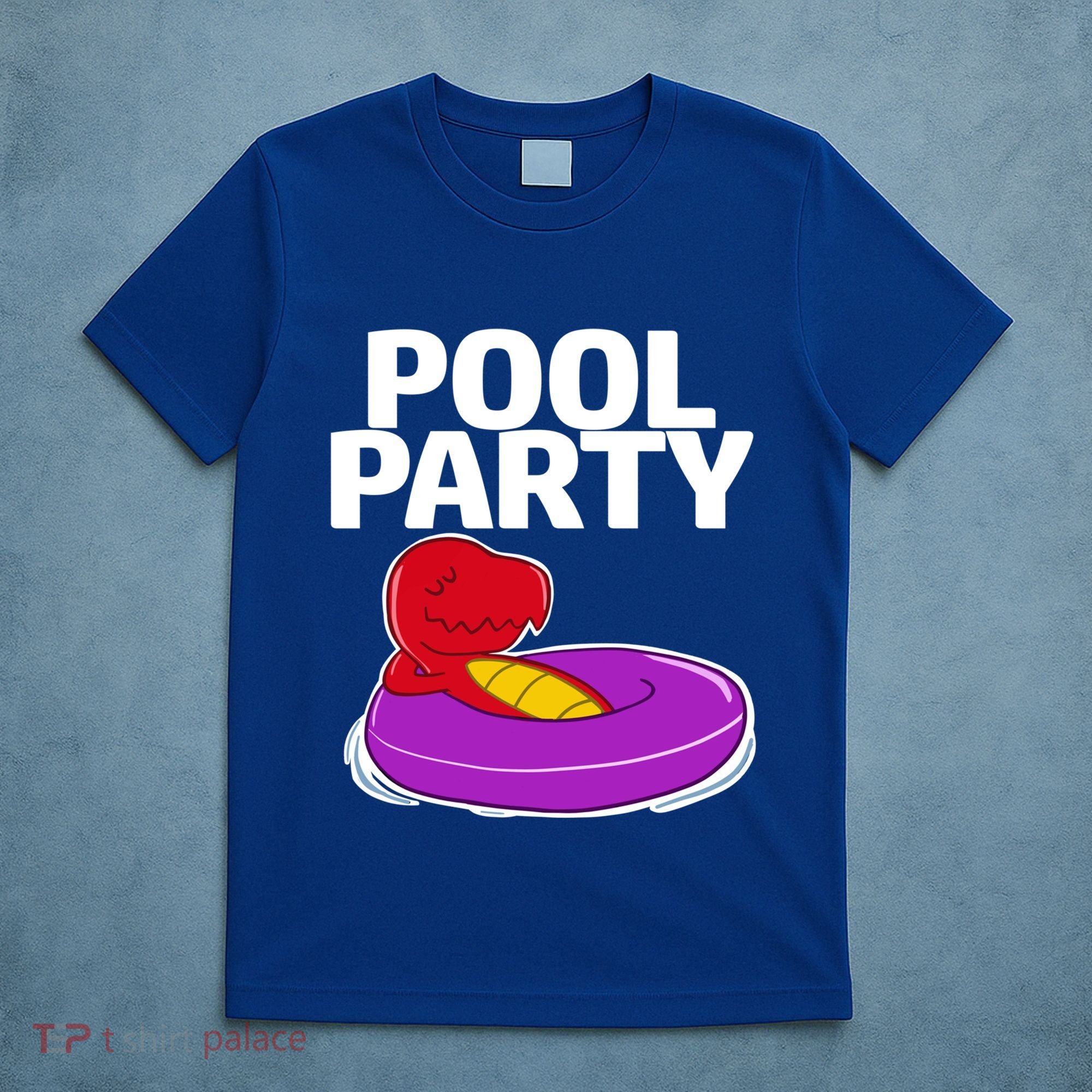 Tgiftrex In A Floater Pool Party Cool Gift T-Shirt