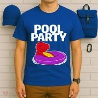 Tgiftrex In A Floater Pool Party Cool Gift T-Shirt thumb 6