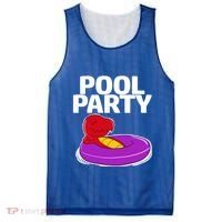 Tgiftrex In A Floater Pool Party Cool Gift Mesh Reversible Basketball Jersey Tank thumb 0