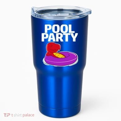 Tgiftrex In A Floater Pool Party Cool Gift Tumbler