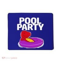 Tgiftrex In A Floater Pool Party Cool Gift Mousepad thumb 0
