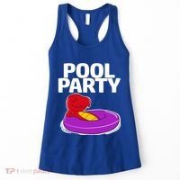 Tgiftrex In A Floater Pool Party Cool Gift Women's Tank Top thumb 0