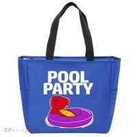 Tgiftrex In A Floater Pool Party Cool Gift Tote Bag thumb 0