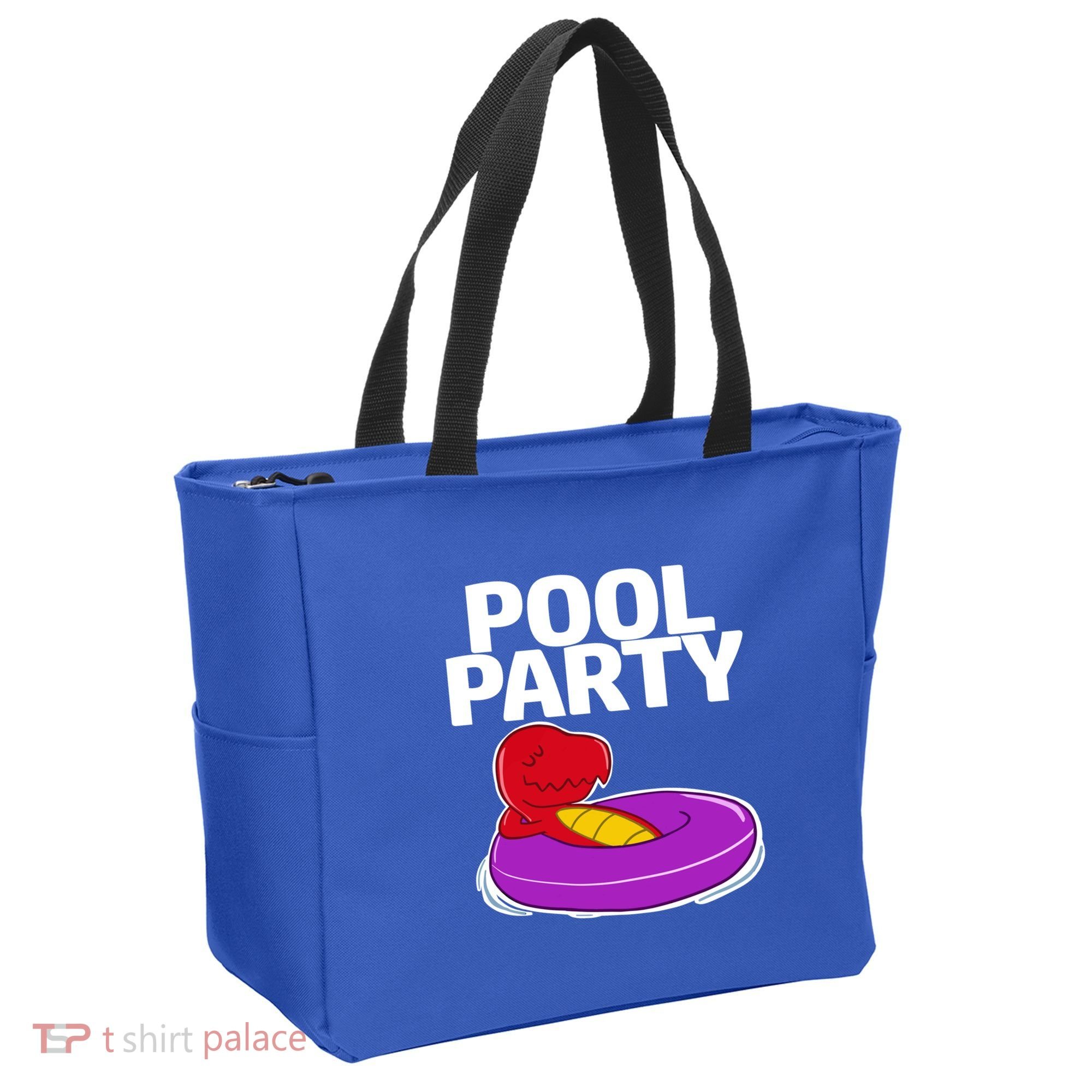 Tgiftrex In A Floater Pool Party Cool Gift Tote Bag