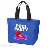 Tgiftrex In A Floater Pool Party Cool Gift Tote Bag thumb 3