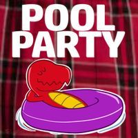 Tgiftrex In A Floater Pool Party Cool Gift Women's Flannel Plaid Pajama Pants thumb 2