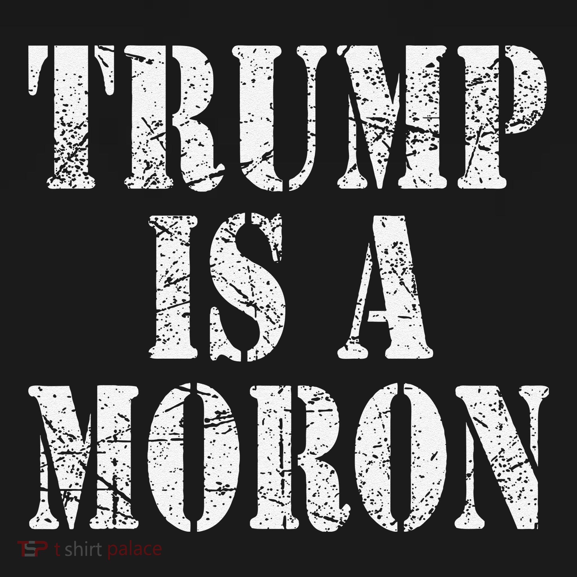Trump Is A Moron Antitrump Dumb Stupid Idiot Women's Hoodie